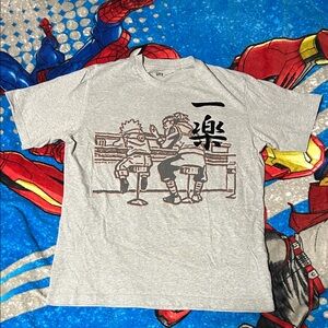 UNIQLO x Naruto Shippuden Ramen Shop Graphic Tee Shirt